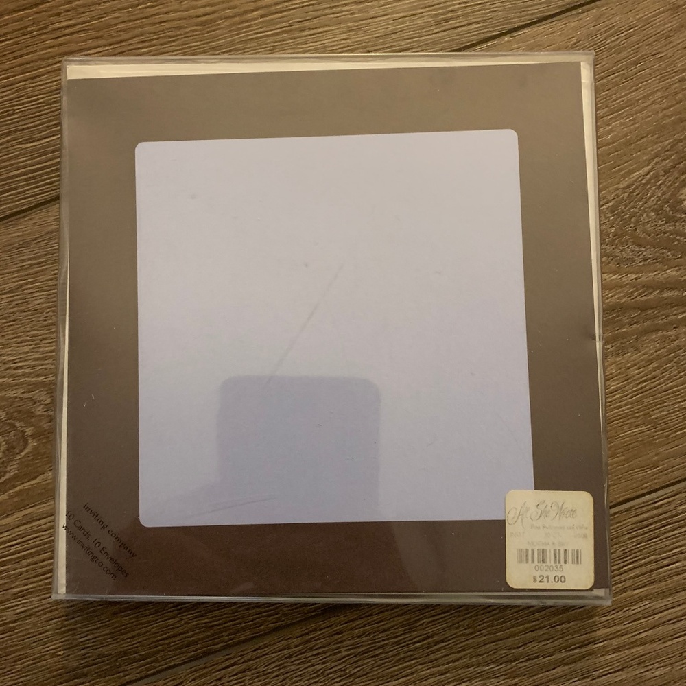 Blank Cards - Either to Print or Write On